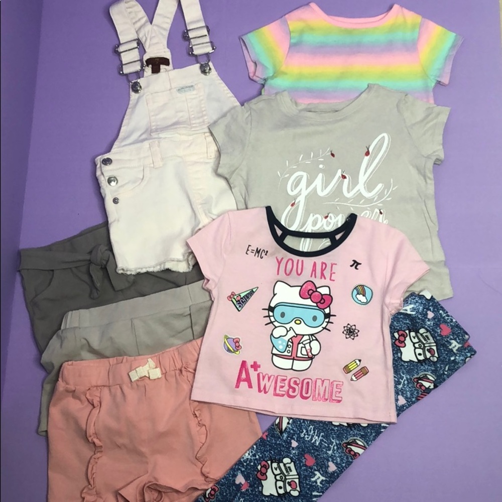 Lot of Toddler girls clothing 18m-2T